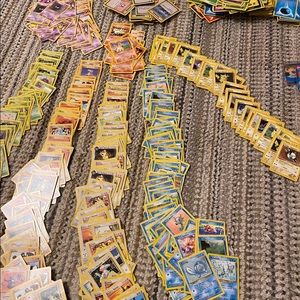 Lots of Pokémon cards!! Well taken care of from 2000’s